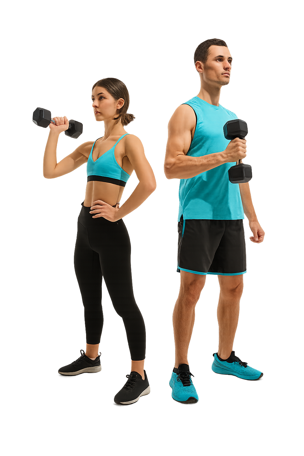 Casal fitness
